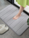 Velvet Solid Color Non-slip Bath Mat