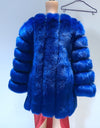 Faux Fur Winter  Elegant Thick Overcoat