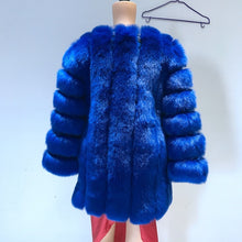 Load image into Gallery viewer, Faux Fur Winter  Elegant Thick Overcoat
