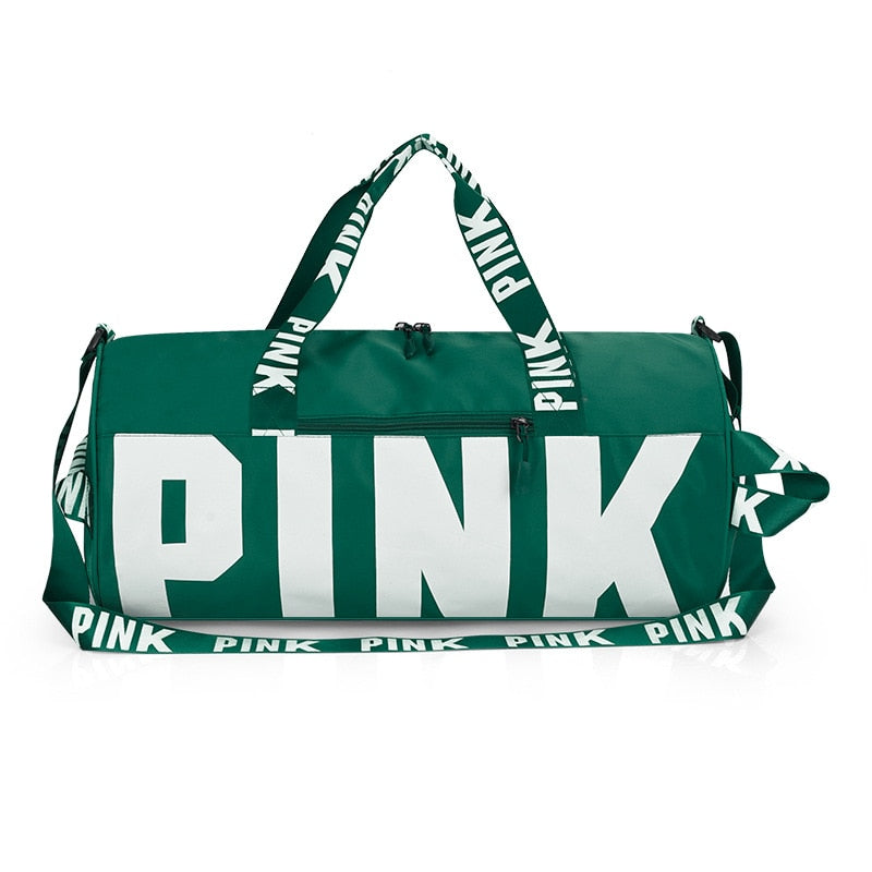 Pink Cross body Travel Bag
