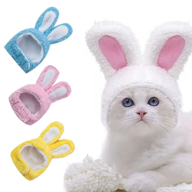 Warm Plush Funny Cat Headgear