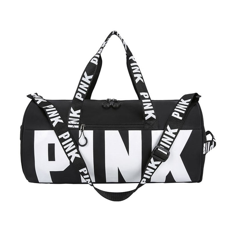 Pink Cross body Travel Bag