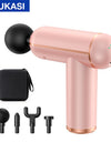 Portable Percussion Pistol Massager For Body Neck Deep Tissue Muscle