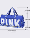 Pink Cross body Travel Bag