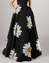 High Waist Bohemian Floral Print Maxi Skirts