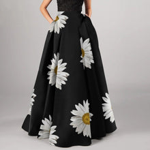 将图片加载到图库查看器，High Waist Bohemian Floral Print Maxi Skirts
