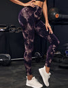Lightning Marble Scrunch Butt Leggings