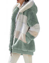 Warm Hooded Fleece Zipper Casual Coats For Winter