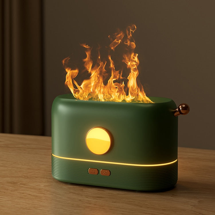 180ML USB Essential Oil Diffuser Simulation Flame