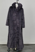 Load image into Gallery viewer, Warm Thick Long Faux Fur Coat With Hood
