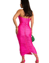 Hollow Out Lace Up Sleeveless Dresses