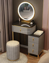 60CM Makeup Dressing Table Cabinet set With Stool