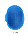 Soft Silicone Pet Bath Shampoo Massage Brush
