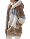 Warm Hooded Fleece Zipper Casual Coats For Winter
