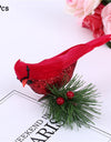 25cm Handmade Simulation Parrot Lawn Figurine