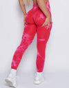 Lightning Marble Scrunch Butt Leggings
