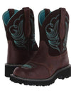 Embroidered Mid-calf Comfort Western Boots