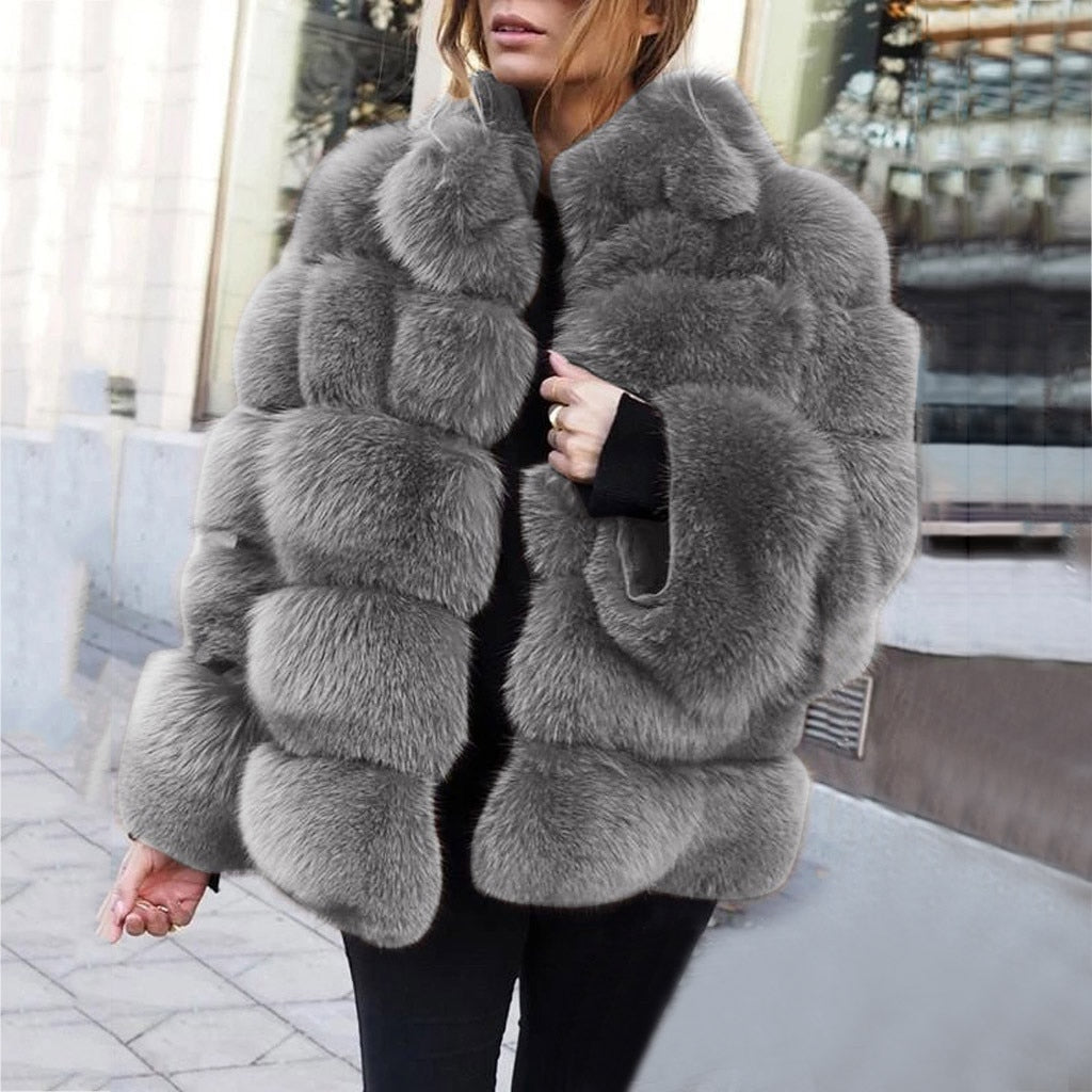 100% Faux Fur High Quality Vest Coat