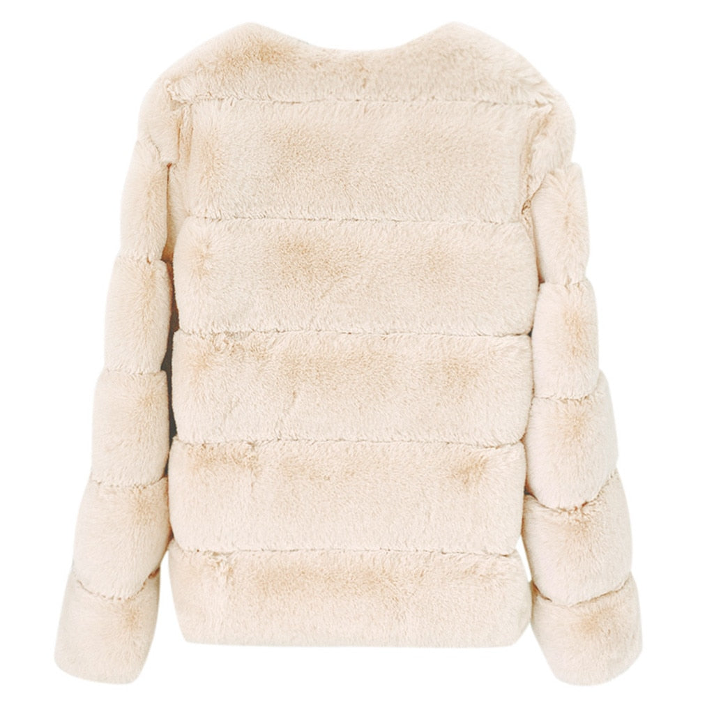 100% Faux Fur High Quality Vest Coat