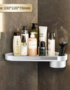 Bathroom Shelves No-drill Corner Shelf Wall-mounted Shower Storage Rack/Holder