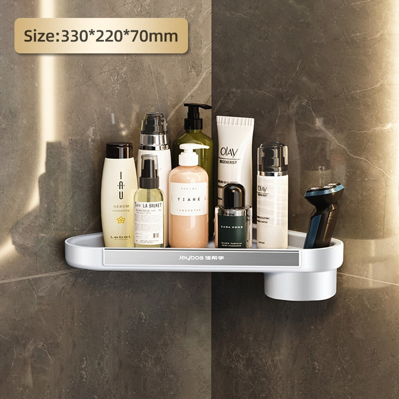 Bathroom Shelves No-drill Corner Shelf Wall-mounted Shower Storage Rack/Holder