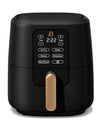 Beautiful 6 Quart Touchscreen Air Fryer, Black Sesame by Drew Barrymore