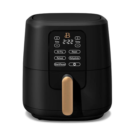 Beautiful 6 Quart Touchscreen Air Fryer, Black Sesame by Drew Barrymore