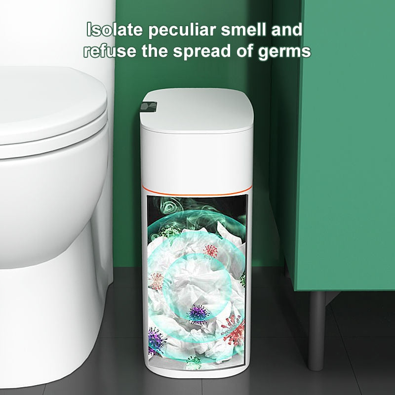 Intelligent Trash Can With Automatic Sensor