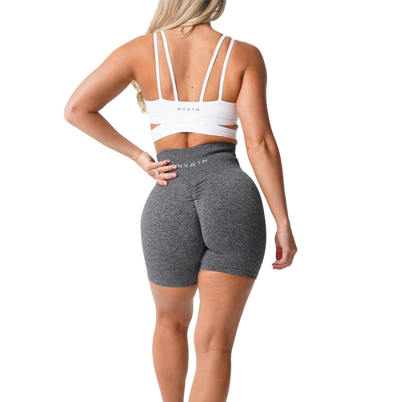 Scrunch Seamless Shorts Spandex Shorts