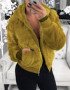 New Faux Fur Coat With Hood