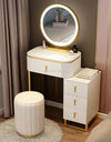 60CM Makeup Dressing Table Cabinet set With Stool
