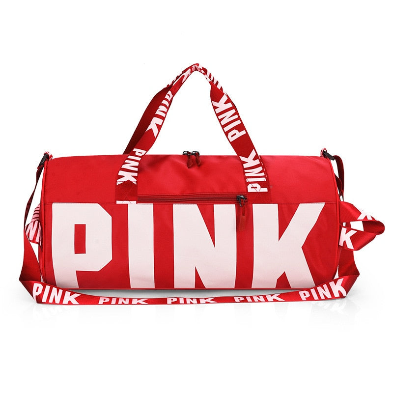 Pink Cross body Travel Bag