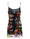 Elegant Chic Suspender Sequined Backless Mini Dress