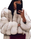 High Quality Elegant Thick Warm Fur Coat