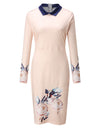 Casual Elegant Fashion Print Work Dress