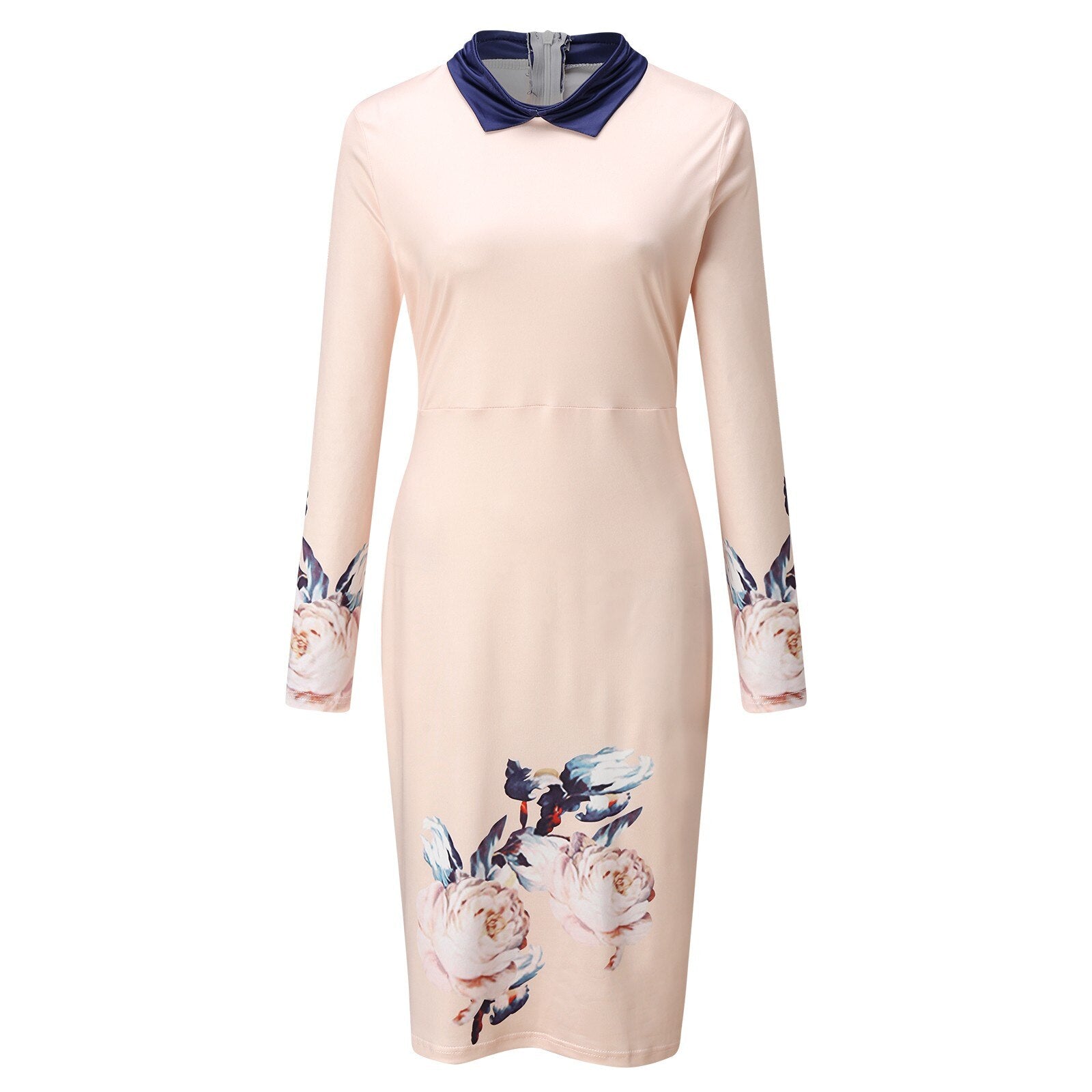 Casual Elegant Fashion Print Work Dress