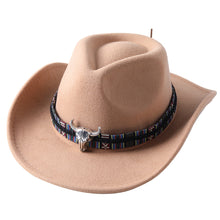 Load image into Gallery viewer, Big Brim Cowboy Hat
