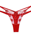 Cute Butterfly Embroidery Women Thongs