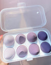 8pcs/box Make-up Blender Cosmetic Sponge Foundation Beauty Tool