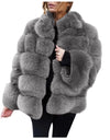 100% Faux Fur High Quality Vest Coat