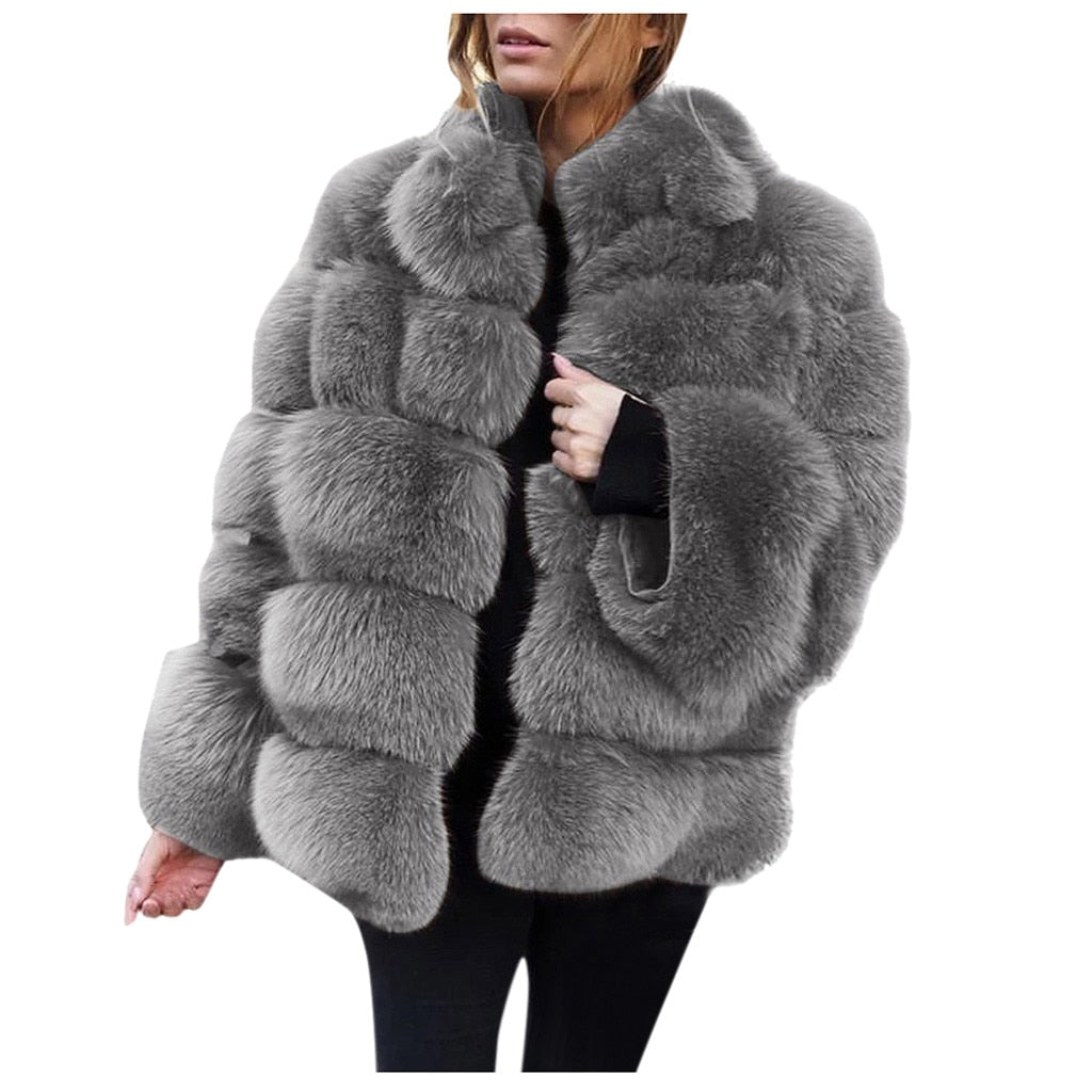 100% Faux Fur High Quality Vest Coat