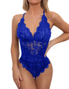 Sexy One Piece Lace Embroidery Bodysuit Small To Plus Size