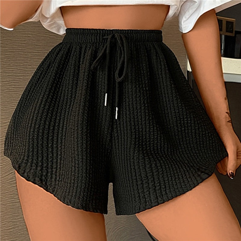 High Waist Loose casual Shorts