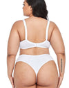 Plus size Sexy Lace thong And Bra set