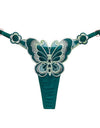 Cute Butterfly Embroidery Women Thongs