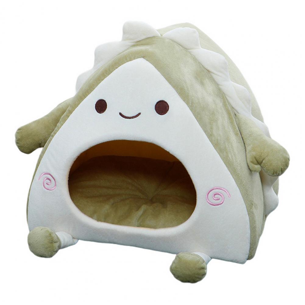Soft Elastic Semi-enclosed Detachable Dog/Cat Bed