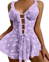 2023 Hollow Sexy Transparent Nightwear Set