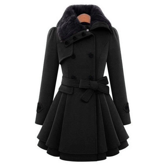 Thick Double Breasted Winter Jacket