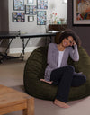 Sofa Sack Bean Bag Chair Memory Foam Lounger w/ Micro suede