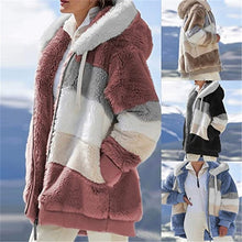 Load image into Gallery viewer, Warm Hooded Fleece Zipper Casual Coats For Winter
